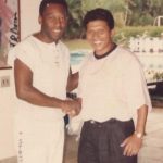 Carlos Santos e Pelé