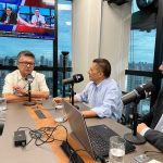 Carlos Santos e Nelson Gil com Oscar Rodrigues, Sócio Fundador e Administrativo do Grupo Líder.